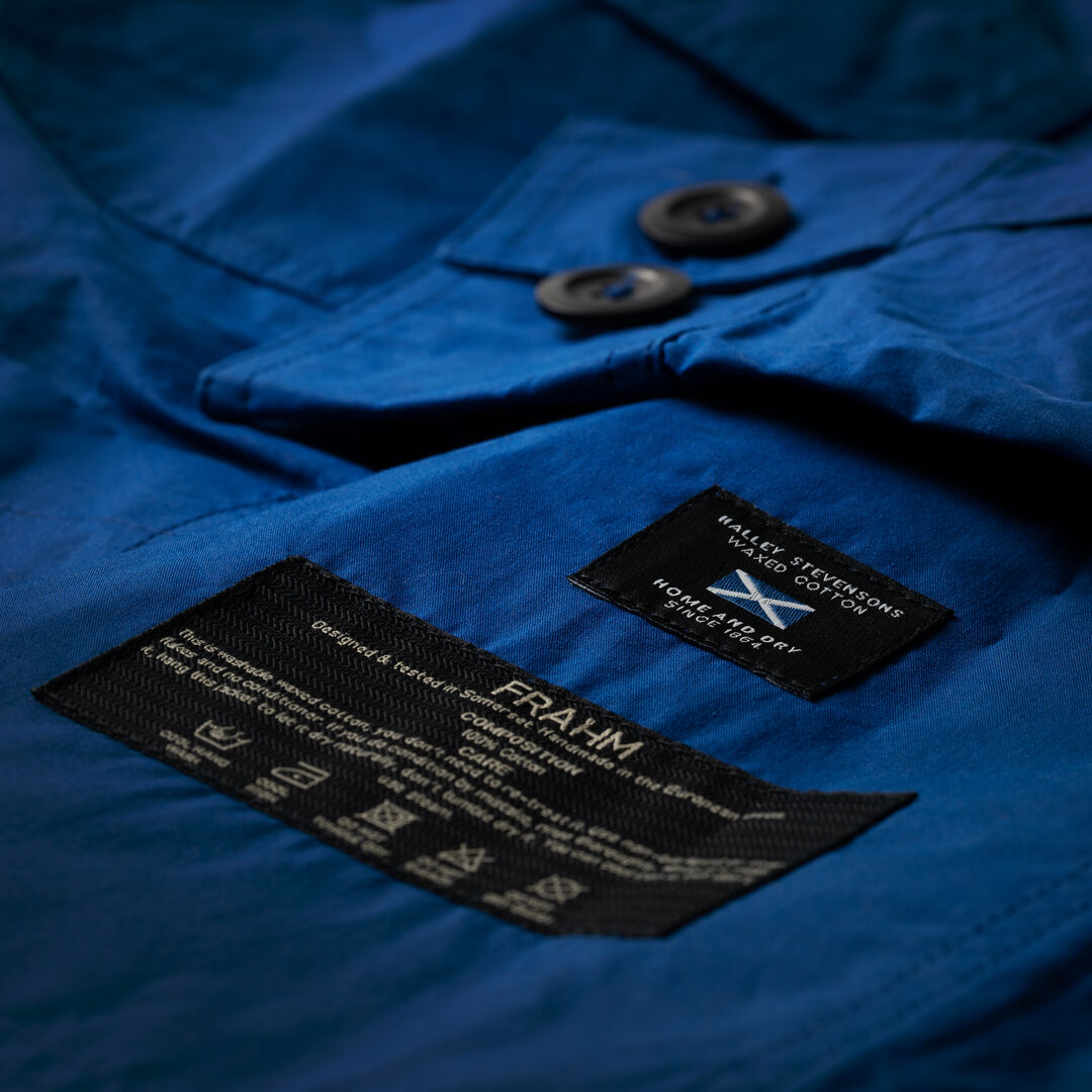 Lightweight waxed cotton jacket 2025