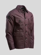 Woodland Workers Jacket Burgundy Red