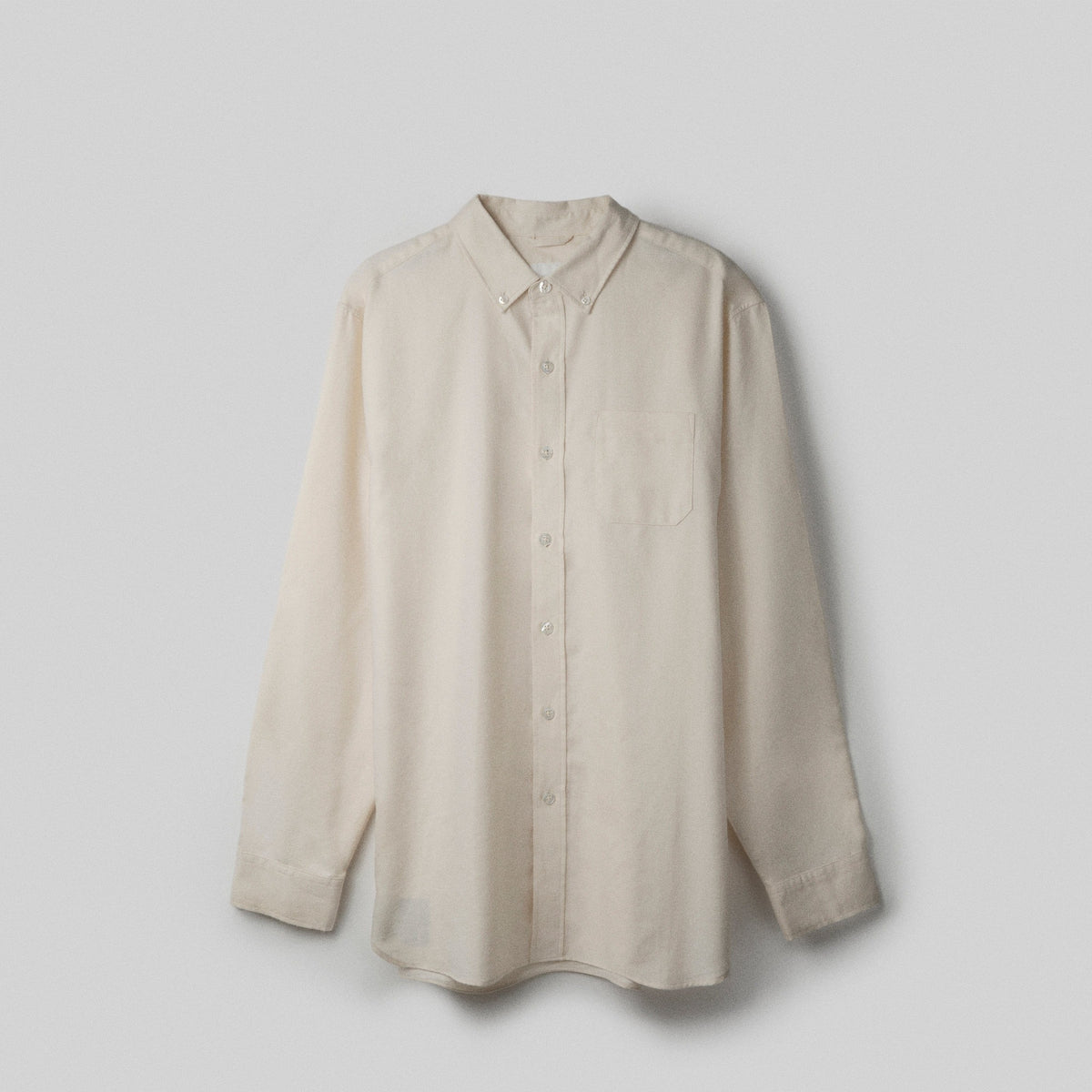 FRAHM Jacket In Stock S / Natural Ecru Classic Cotton Merino Shirt