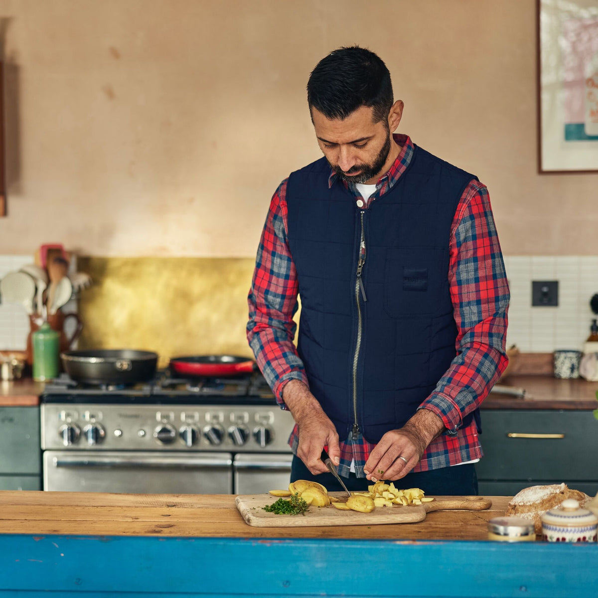FRAHM Jacket Gilet Lightweight Quilted Gilet