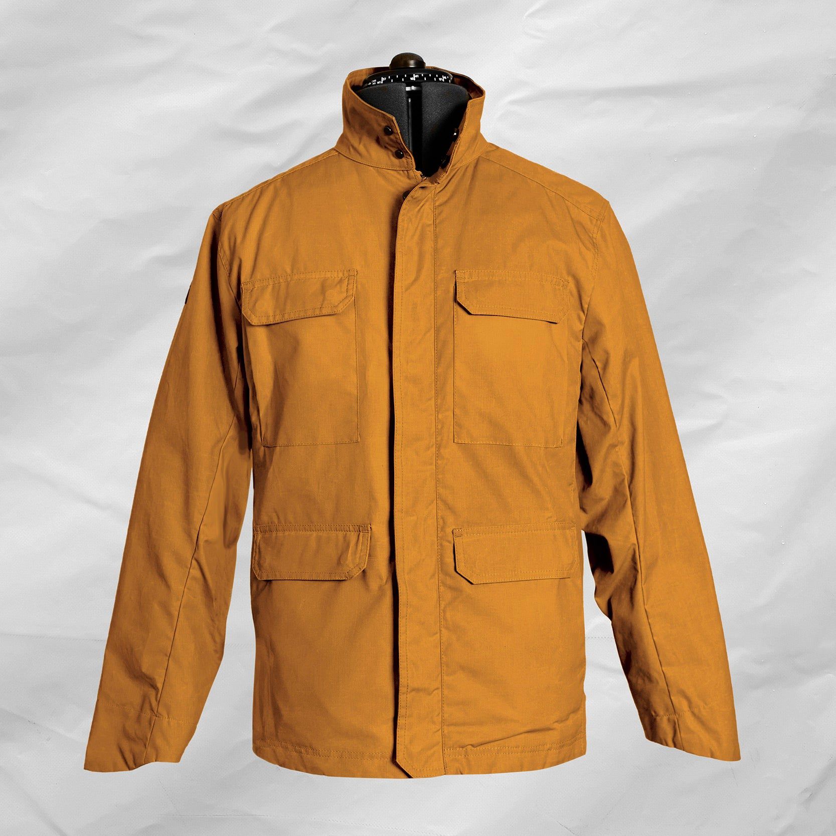 Mustard yellow cheap military jacket