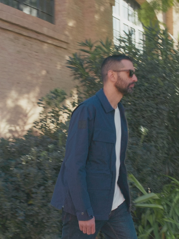 Jungle Utility Field Jacket Dark Navy – FRAHM Jacket
