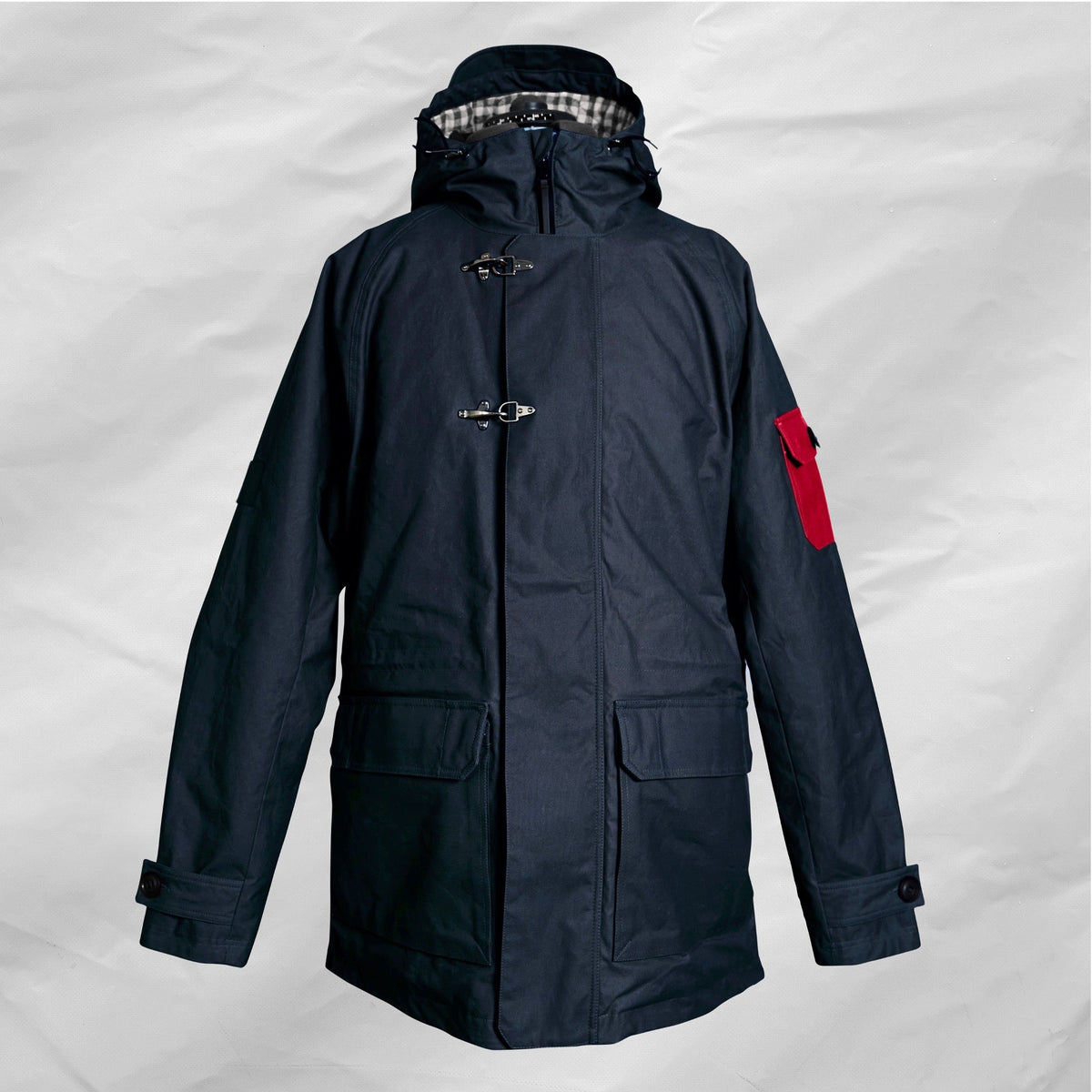 FRAHM Jacket Jacket S / Regular / Classic Navy with Red Thermal Military Parka